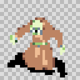 Wart attack animation, facing bottom