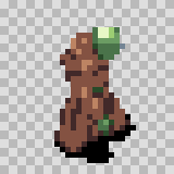 Wart walking animation, facing right