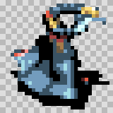 Zake attack animation, facing top