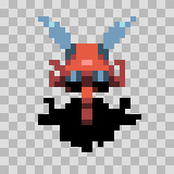 Trochili walking animation, facing bottom