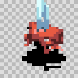 Trochili walking animation, facing left