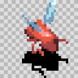 Trochili walking animation, facing top left