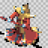 Zolar attack animation, facing left