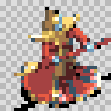 Zolar attack animation, facing right