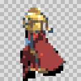 Zolar walking animation, facing left