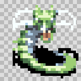 Sea Serpent attack animation, facing bottom