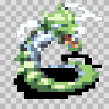 Sea Serpent attack animation, facing bottom right