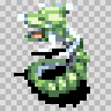 Sea Serpent attack animation, facing left