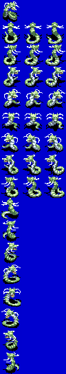 Sea Serpent spritesheet