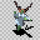Toxiana attack animation, facing bottom right