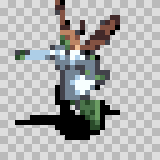 Toxiana attack animation, facing left