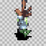Toxiana walking animation, facing left