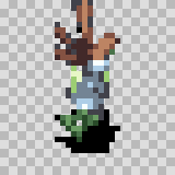 Toxiana walking animation, facing right
