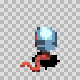 I. C. U. 2 walking animation, facing right
