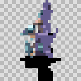 Talon attack animation, facing left