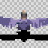 Talon attack animation, facing top