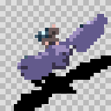 Talon attack animation, facing top left