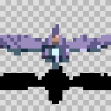 Talon walking animation, facing bottom