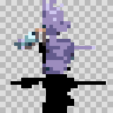Talon walking animation, facing left