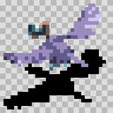 Talon walking animation, facing top left