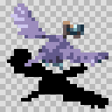 Talon walking animation, facing top right