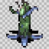 Shadow Fin attack animation, facing top