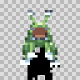 Vermin attack animation, facing bottom