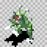 Vermin attack animation, facing bottom left