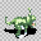 Vermin attack animation, facing right
