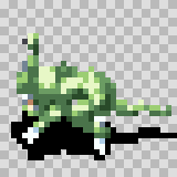 Vermin walking animation, facing left