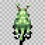 Vermin walking animation, facing top