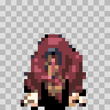 Lavendara attack animation, facing bottom