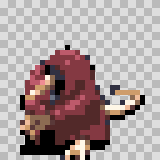 Lavendara attack animation, facing bottom left