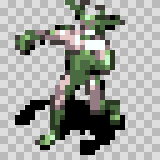 Gargearal attack animation, facing bottom left