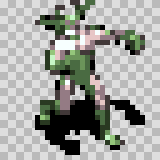 Gargearal attack animation, facing bottom right