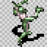 Gargearal attack animation, facing top right