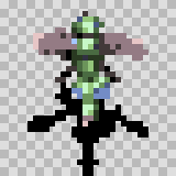 Waspito attack animation, facing bottom