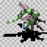 Waspito attack animation, facing left