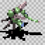Waspito attack animation, facing right