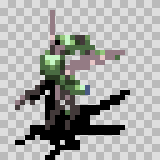 Waspito attack animation, facing top right
