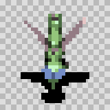 Waspito walking animation, facing bottom