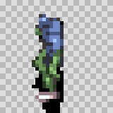 Worm Hole walking animation, facing left