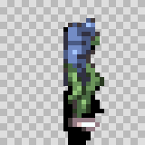 Worm Hole walking animation, facing right