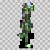 Leech walking animation, facing right