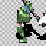 Trog attack animation, facing top left