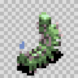 Megapede attack animation, facing top right