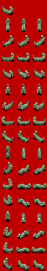 Megapede spritesheet