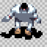 Sunami attack animation, facing top