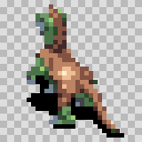 Dragant attack animation, facing top left