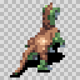 Dragant attack animation, facing top right